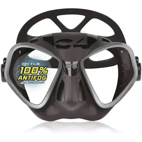Maska C4 black antifog